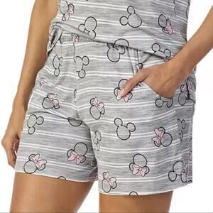 Disney Mickey & Minnie Pajama Shorts || Sm